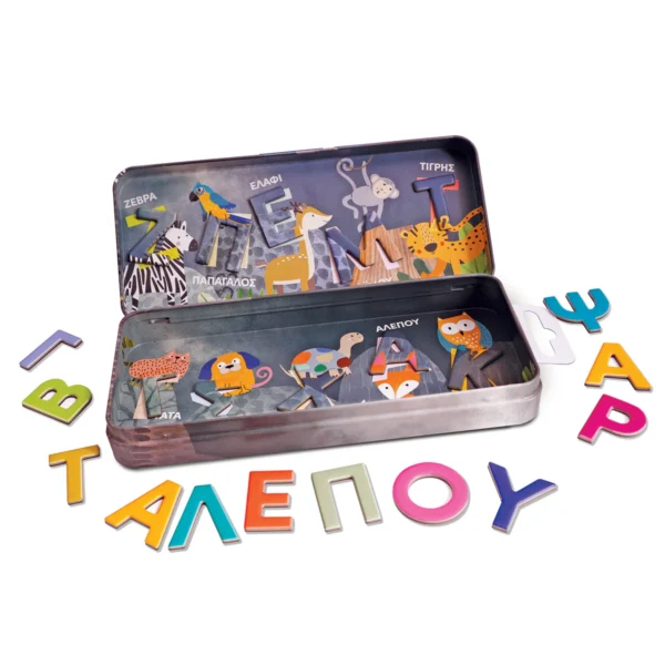 Γράμματα Μαγνητάκι - AS - Περιεχόμενο παιχνιδιού