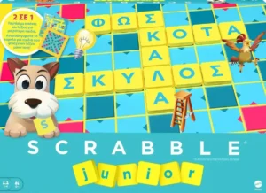 Scrabble Junior - Μattel - Εμπρόσθια όψη συσκευασίας